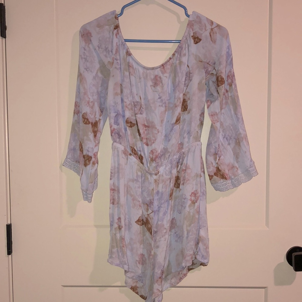 Off the shoulder romper
